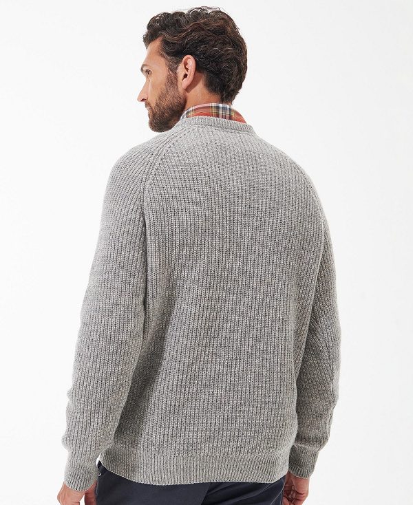 Barbour Horseford Crew Neck Jumper Μπεζ | BABO88576