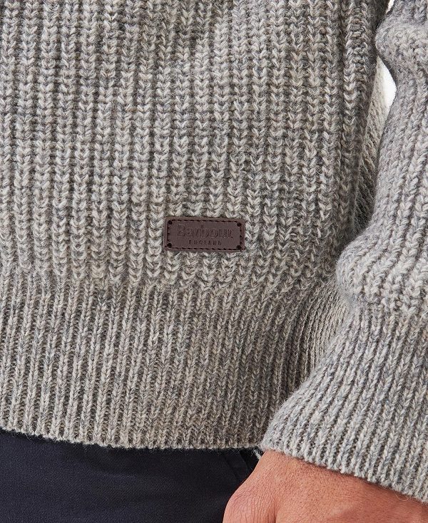Barbour Horseford Crew Neck Jumper Μπεζ | BABO88576