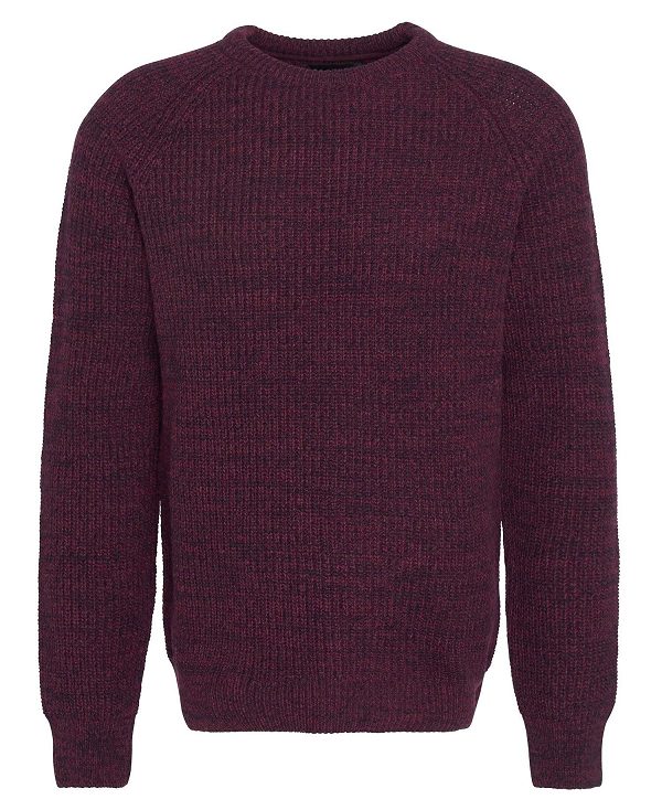 Barbour Horseford Crew Neck Jumper μπορντο | BABO88664