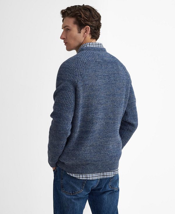 Barbour Horseford Crew Neck Jumper μπλε | BABO88665