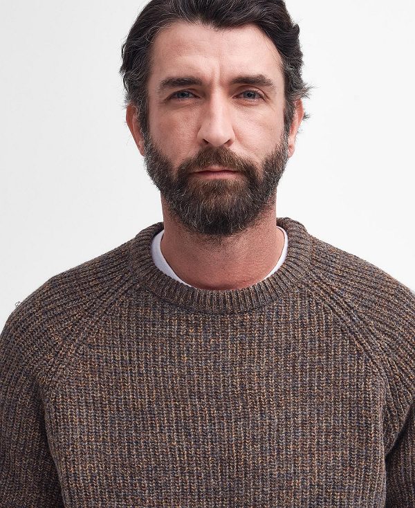 Barbour Horseford Crew Neck Jumper σκουρο μπλε | BABO88561