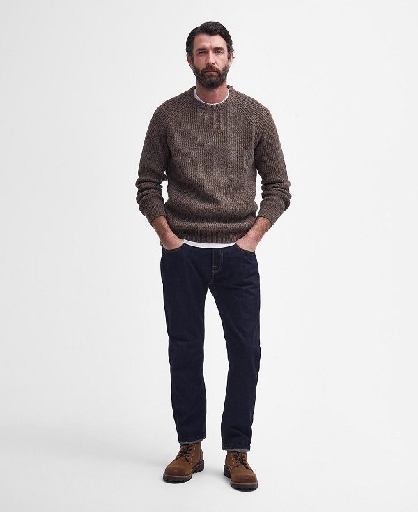 Barbour Horseford Crew Neck Jumper σκουρο μπλε | BABO88561