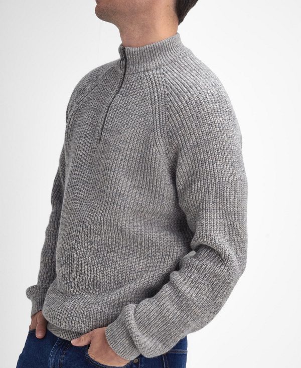 Barbour Horseford Half-zip Jumper Μπεζ | BABO88663