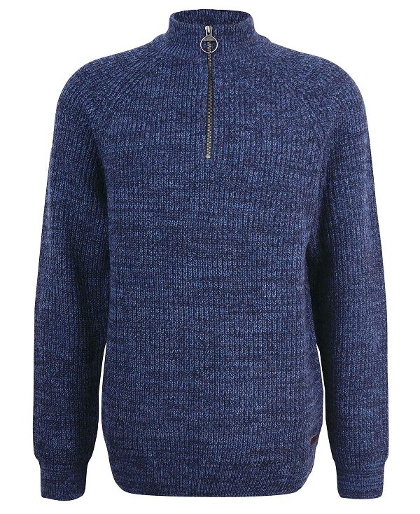 Barbour Horseford Half-zip Jumper σκουρο μπλε | BABO88565