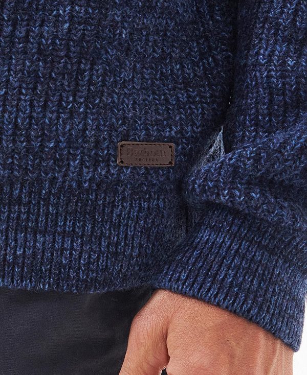 Barbour Horseford Half-zip Jumper σκουρο μπλε | BABO88565