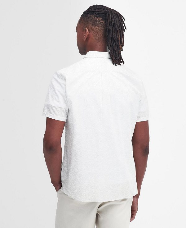 Barbour Horsehill Regular Short-sleeved Shirt ασπρα | BABO87771