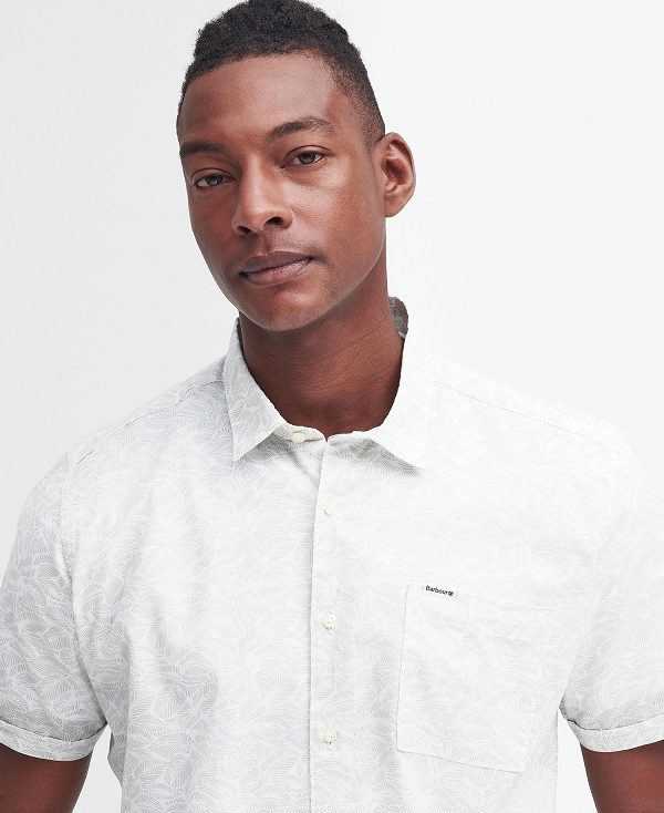 Barbour Horsehill Regular Short-sleeved Shirt ασπρα | BABO87771