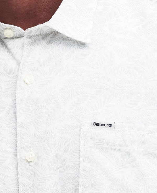 Barbour Horsehill Regular Short-sleeved Shirt ασπρα | BABO87771