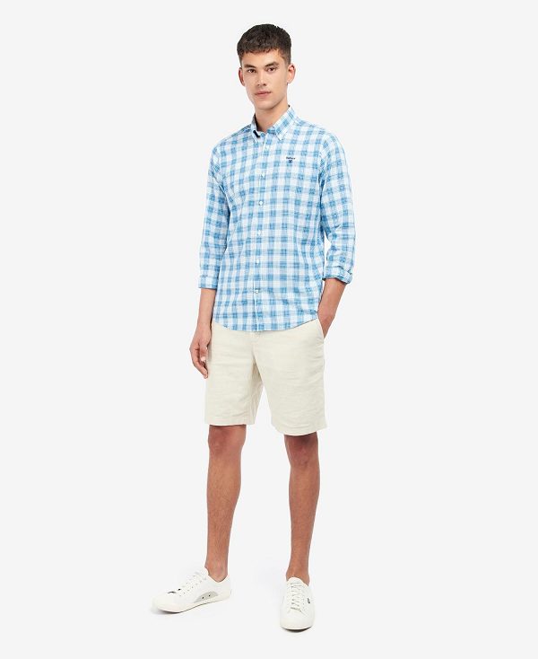 Barbour /Images Spillman Tailored Shirt μπλε | BABO87597