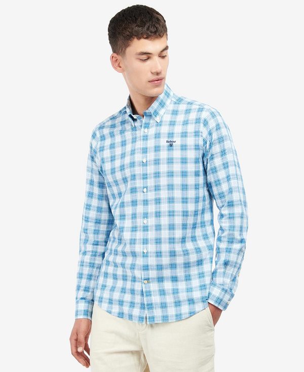 Barbour /Images Spillman Tailored Shirt μπλε | BABO87597