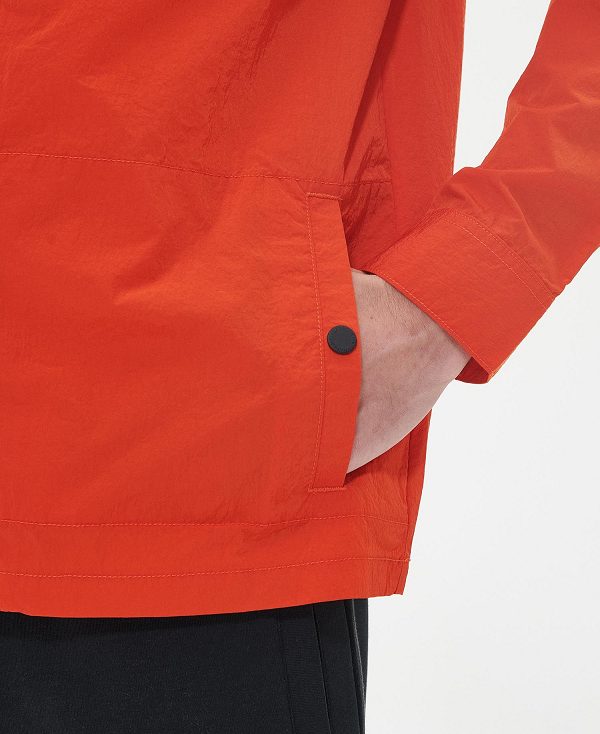 Barbour Inlet Regular Fit Overshirt πορτοκαλι | BABO87640