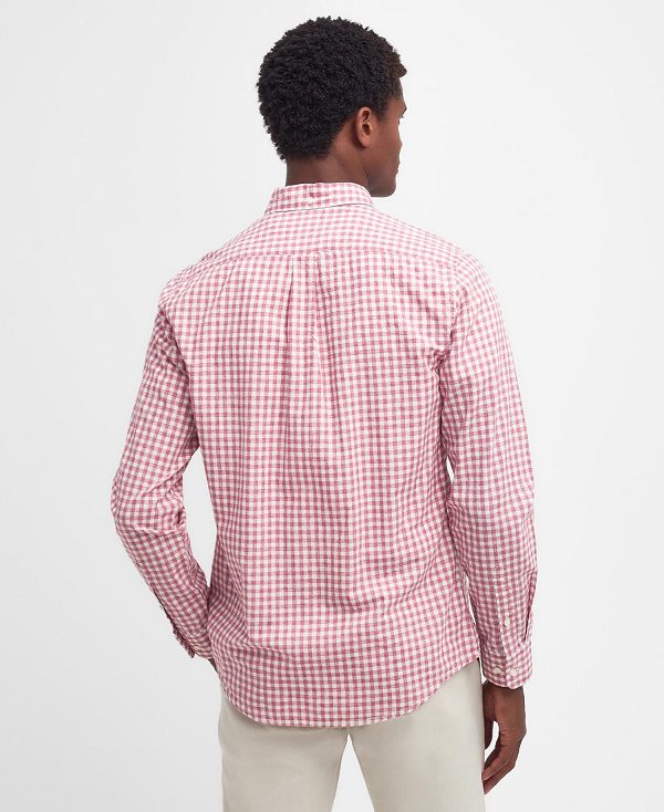 Barbour Kanehill Tailored Shirt ροζ | BABO87688