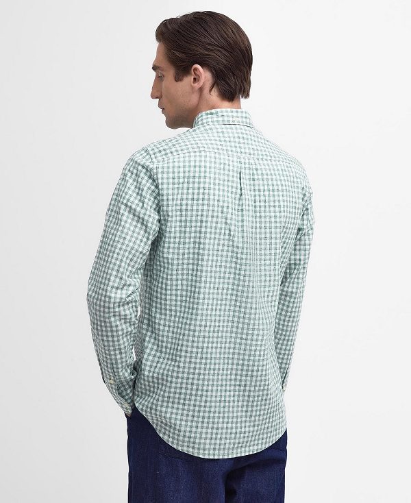 Barbour Kanehill Tailored Shirt πρασινο | BABO87689