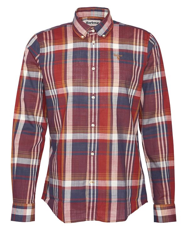 Barbour Kidd Tailored Shirt βαθυ μπλε | BABO87763