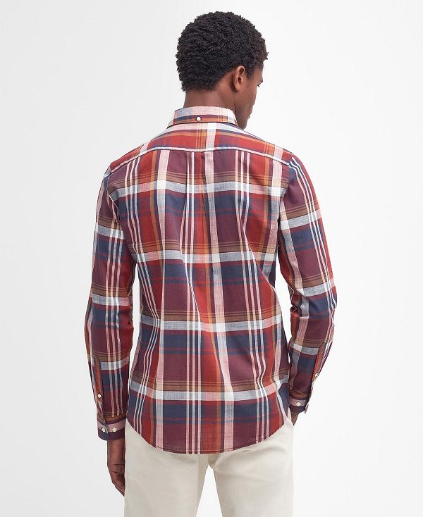 Barbour Kidd Tailored Shirt βαθυ μπλε | BABO87763