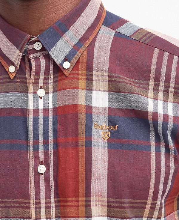 Barbour Kidd Tailored Shirt βαθυ μπλε | BABO87763
