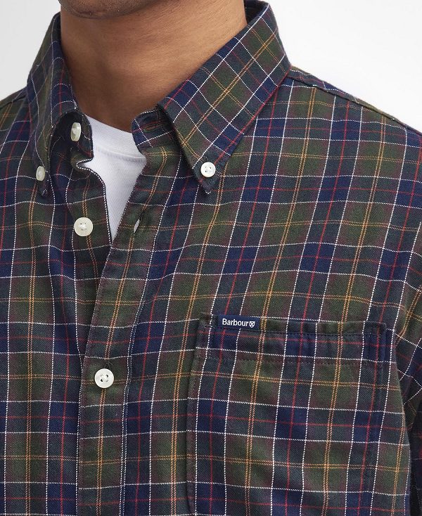 Barbour Lanark Tailored Long-sleeved Shirt Πολύχρωμο | BABO87843