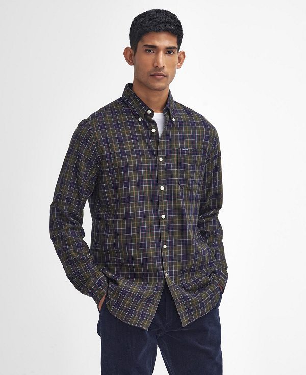 Barbour Lanark Tailored Long-sleeved Shirt Πολύχρωμο | BABO87843