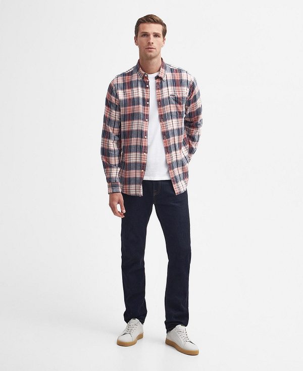 Barbour Laneskin Tailored Long-sleeved Shirt Πολύχρωμο | BABO87743