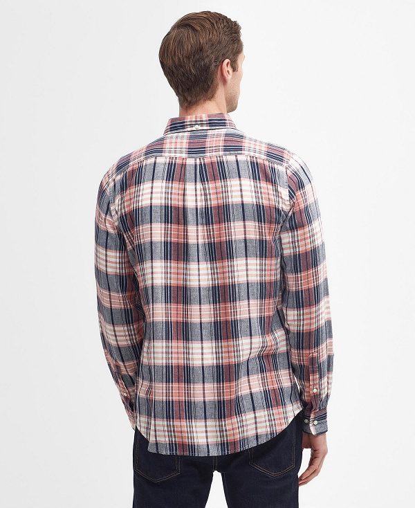 Barbour Laneskin Tailored Long-sleeved Shirt Πολύχρωμο | BABO87743