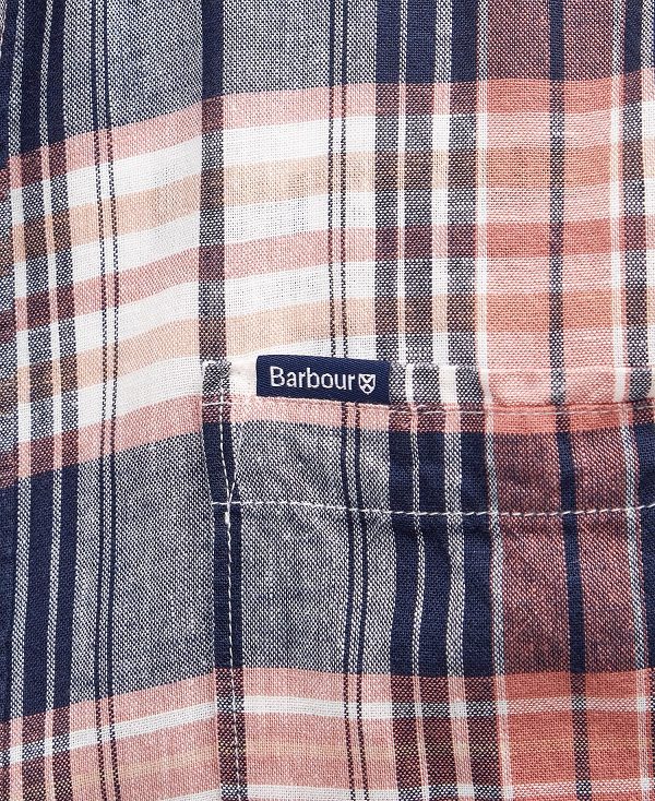 Barbour Laneskin Tailored Long-sleeved Shirt Πολύχρωμο | BABO87743