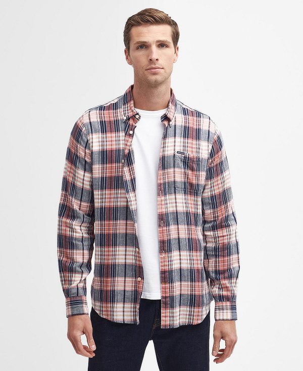 Barbour Laneskin Tailored Long-sleeved Shirt Πολύχρωμο | BABO87743