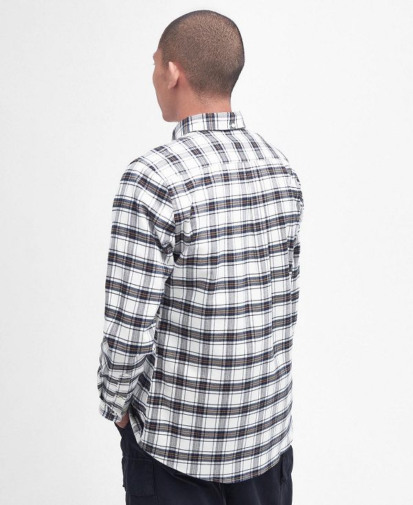 Barbour Langton Tailored Shirt Μπεζ | BABO87662