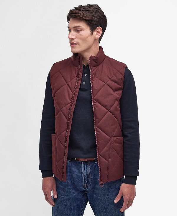 Barbour Lindale Gilet κοκκινα | BABO87534