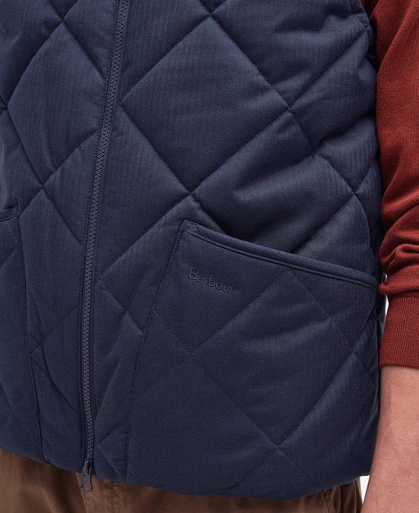Barbour Lindale Gilet σκουρο μπλε | BABO87533
