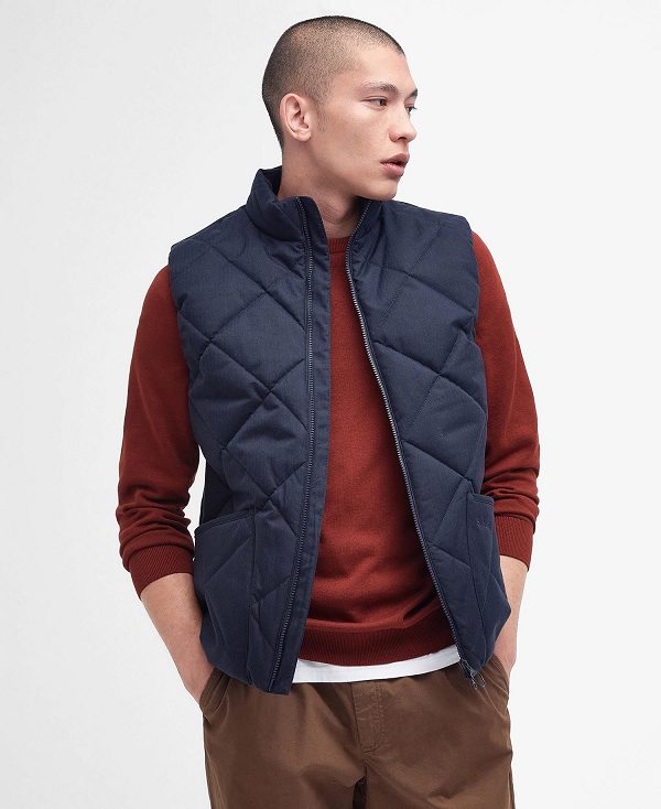 Barbour Lindale Gilet σκουρο μπλε | BABO87533