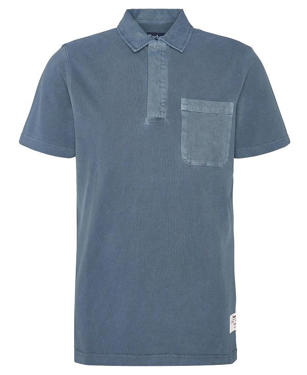 Barbour Liverton Short-sleeved Polo Shirt μπλε | BABO88181