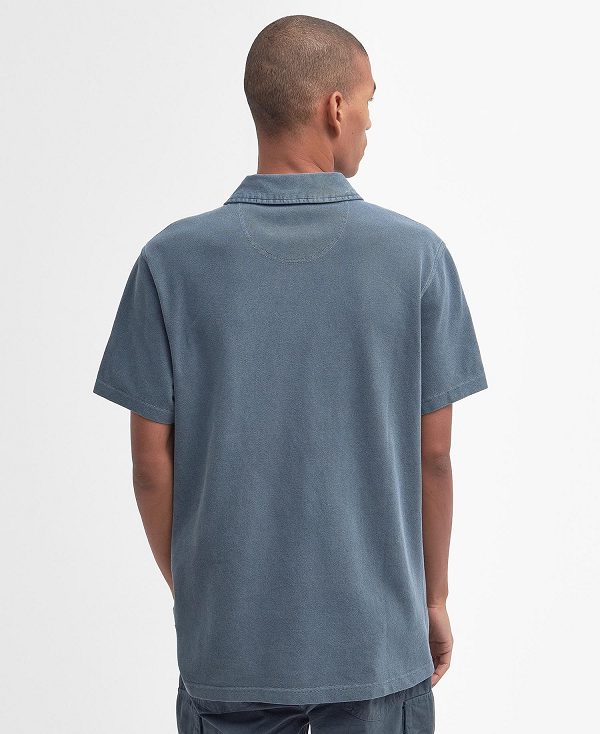 Barbour Liverton Short-sleeved Polo Shirt μπλε | BABO88181