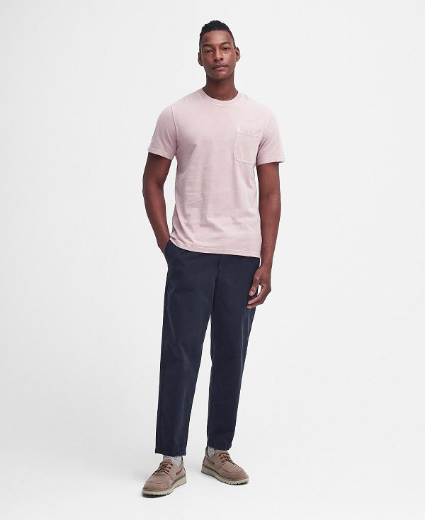 Barbour Liverton T-shirt ροζ | BABO88356