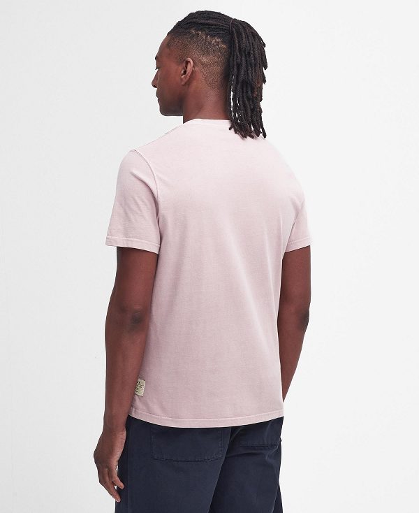 Barbour Liverton T-shirt ροζ | BABO88356
