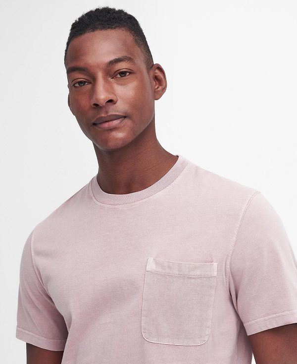 Barbour Liverton T-shirt ροζ | BABO88356