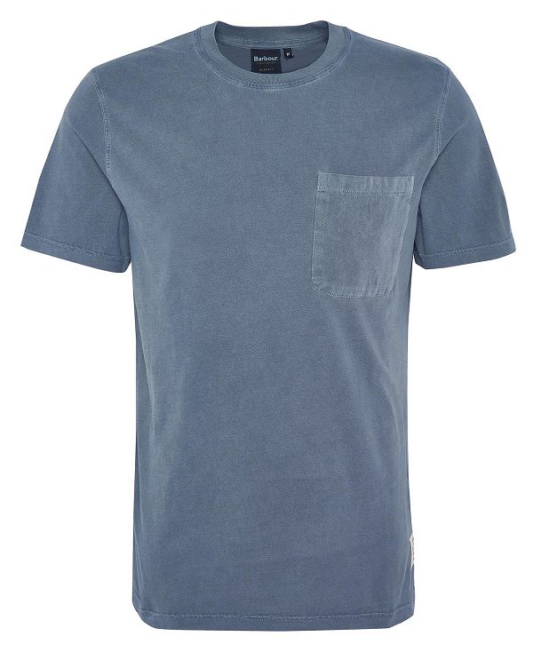 Barbour Liverton T-shirt μπλε | BABO88357