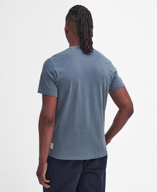 Barbour Liverton T-shirt μπλε | BABO88357