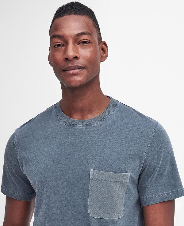 Barbour Liverton T-shirt μπλε | BABO88357