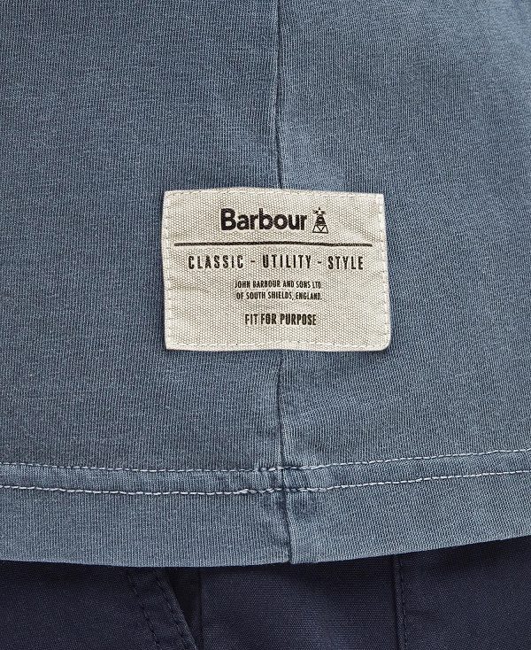 Barbour Liverton T-shirt μπλε | BABO88357
