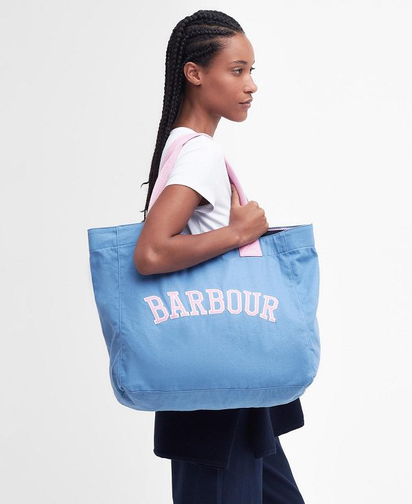 Barbour Logo Beach Bag μπλε | BABO89976