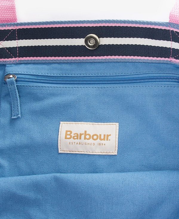 Barbour Logo Beach Bag μπλε | BABO89976
