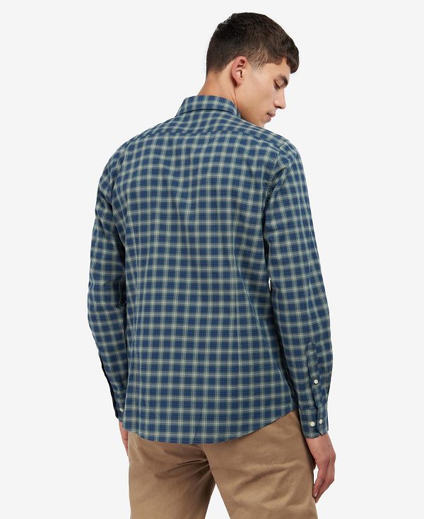 Barbour Lomond Tailored Long-sleeved Shirt καφε | BABO87626