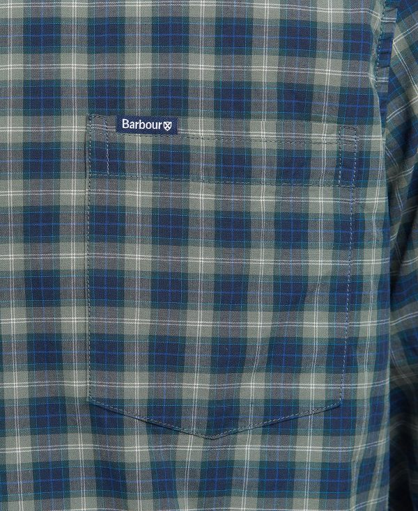 Barbour Lomond Tailored Long-sleeved Shirt καφε | BABO87626