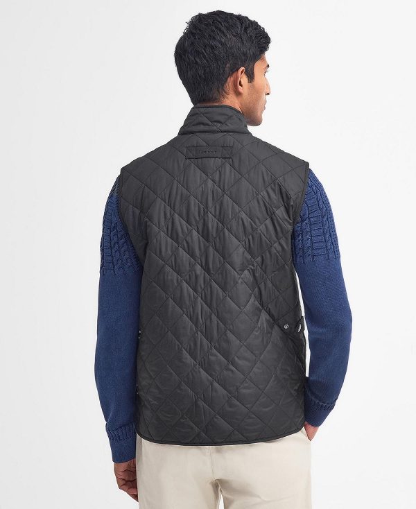 Barbour Lowerdale Gilet μαυρα | BABO87548