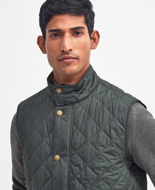 Barbour Lowerdale Gilet μαυρα | BABO87553