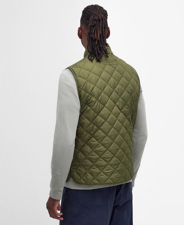 Barbour Lowerdale Gilet Ελιά | BABO87557