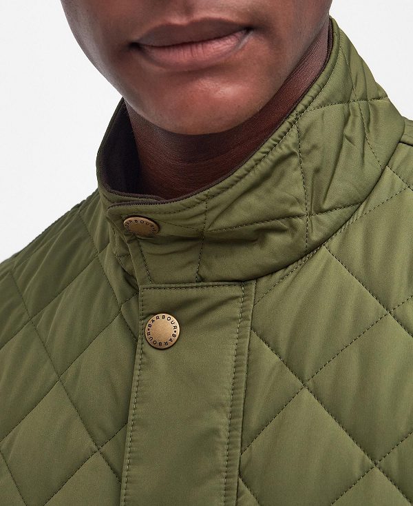 Barbour Lowerdale Gilet Ελιά | BABO87557