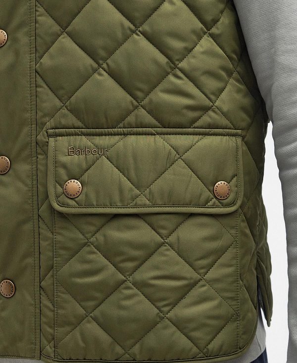 Barbour Lowerdale Gilet Ελιά | BABO87557