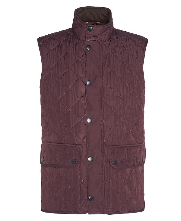 Barbour Lowerdale Gilet μπορντο | BABO87580