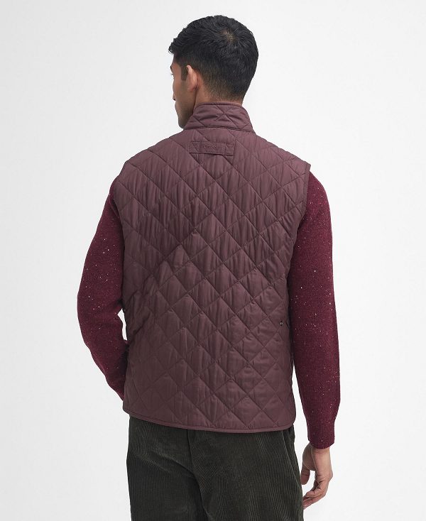 Barbour Lowerdale Gilet μπορντο | BABO87580